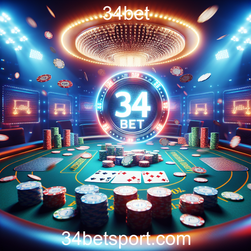 Explore o Mundo do Poker no 34bet